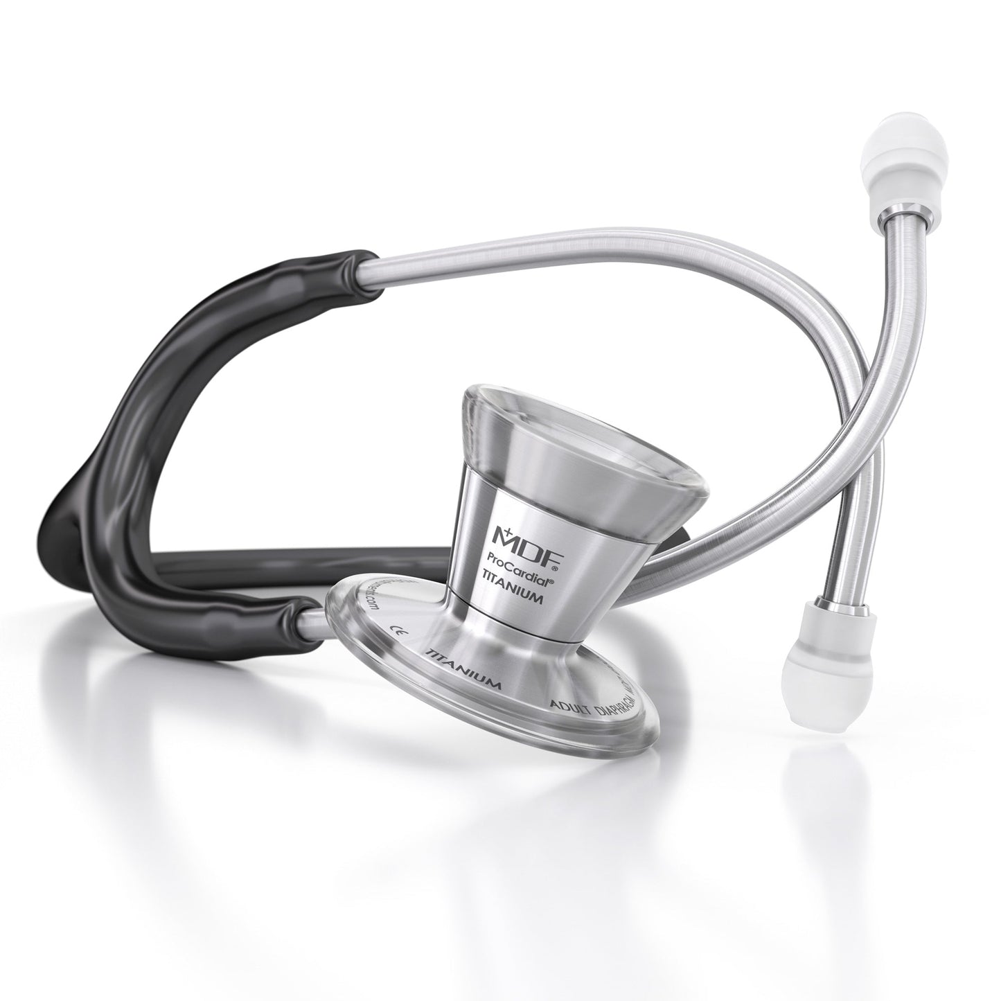 MDF Instruments MDF797T11 ProCardial® Titanium Cardiology Stethoscope - Black