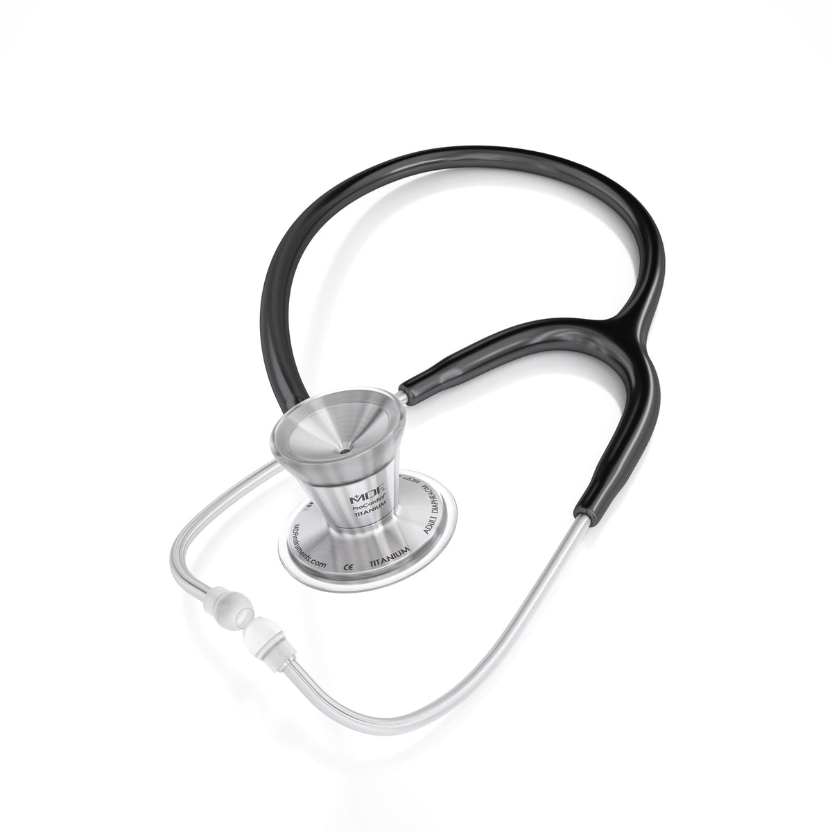 MDF Instruments MDF797T11 ProCardial® Titanium Cardiology Stethoscope - Black