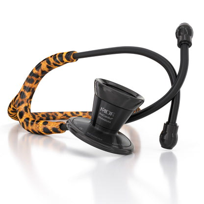 MDF Instruments MDF797TCTBO ProCardial® Titanium Cardiology Stethoscope - Cheetah/BlackOut