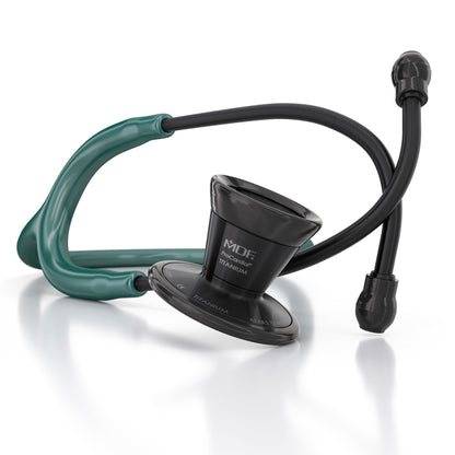 MDF Instruments MDF797TBO21 ProCardial® Titanium Cardiology Stethoscope - Green/BlackOut