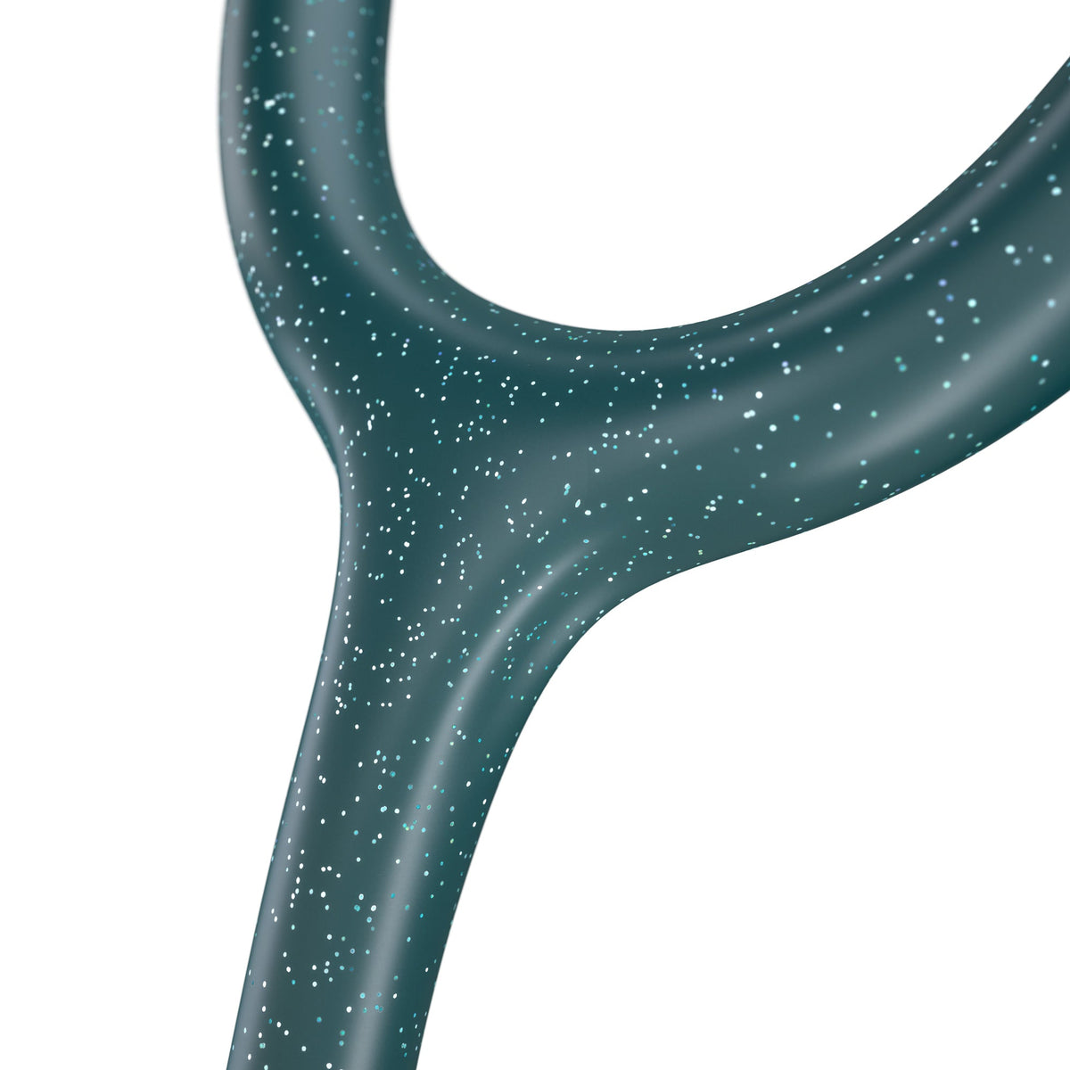 MDF Instruments MDF797TGGLRG ProCardial® Titanium Cardiology Stethoscope - Green Glitter/Rose Gold