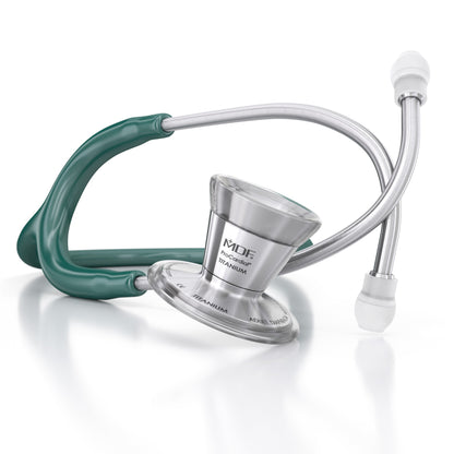 MDF Instruments MDF797T21 ProCardial® Titanium Cardiology Stethoscope - Green