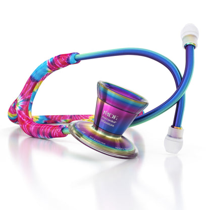 MDF Instruments MDF797THAKL ProCardial® Titanium Cardiology Stethoscope - Haight-Ash/Kaleidoscope