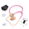 MDF Instruments MDF797TGL01RG ProCardial® Titanium Cardiology Stethoscope - Light Pink Glitter/Rose Gold
