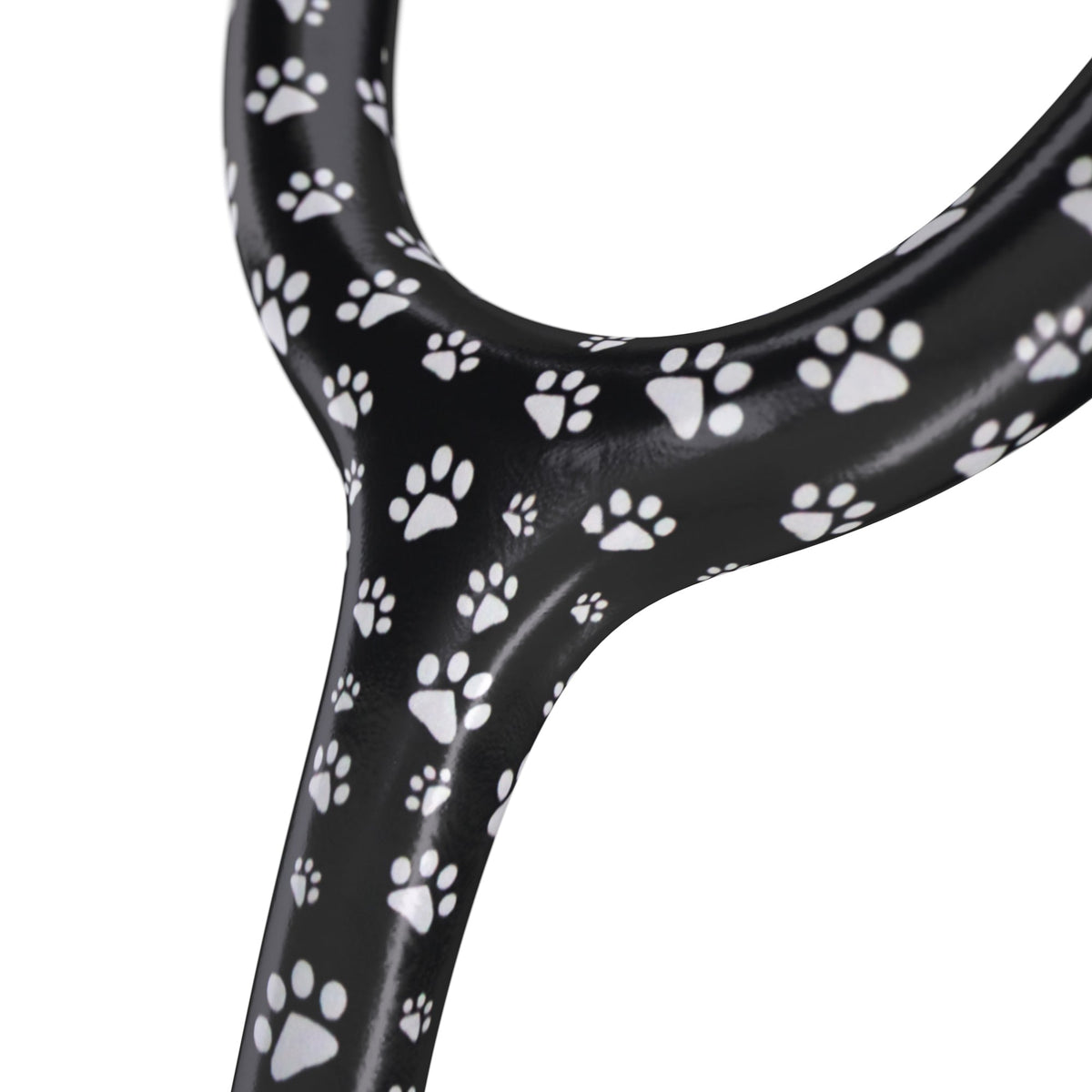 MDF Instruments MDF797TPPBO ProCardial® Titanium Cardiology Stethoscope - Puppy Paw/BlackOut