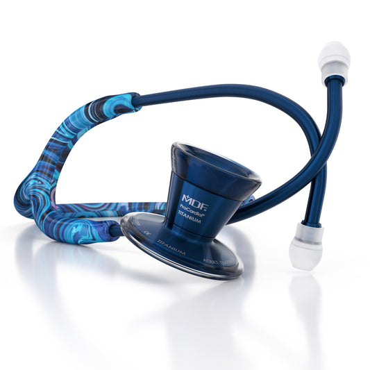 MDF Instruments MDF797TSNCD ProCardial® Titanium Cardiology Stethoscope - Starry Night/Capridium