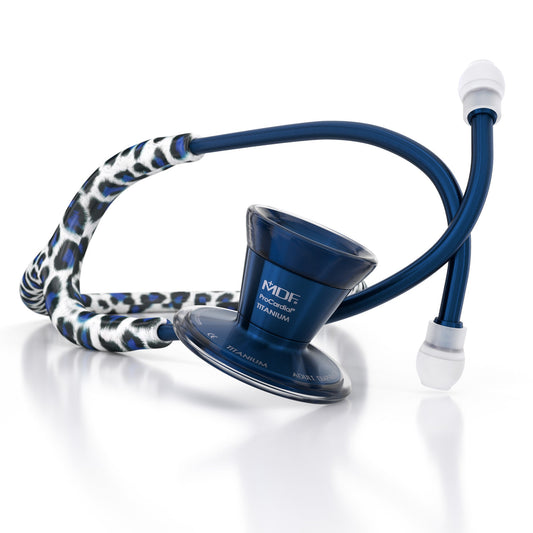 MDF Instruments MDF797TTBCD ProCardial® Titanium Cardiology Stethoscope - Tiberius Panther/Capridium