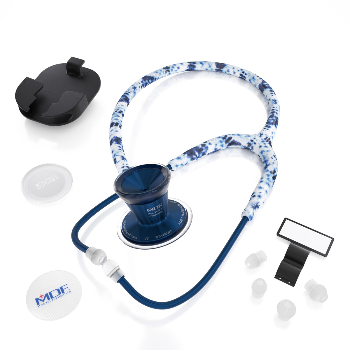 MDF Instruments MDF797TWSCD ProCardial® Titanium Cardiology Stethoscope - Woodstock/Capridium
