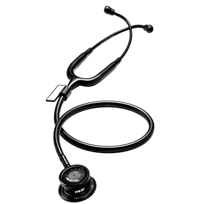 MDF Instruments MDF740BO Pulse Time® Stethoscope - Black/BlackOut