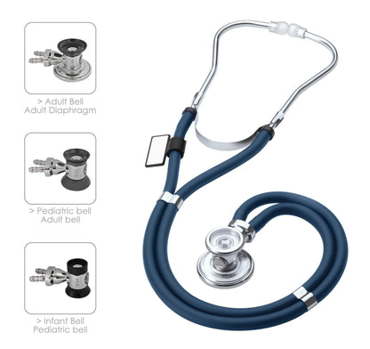 MDF Instruments MDF76704 Sprague Rappaport Stethoscope - Navy Blue