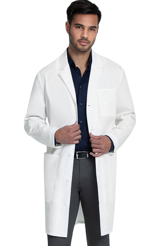 MDF Instruments CK-CK412-WHT-4XL Cherokee Men's Full Length Lab Coat - White, 4XL