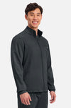 MDF Instruments CK-WW320-BLK-M Cherokee Workwear Revolution Men's Zip Front Scrub Jacket - Black, M