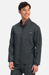 MDF Instruments CK-WW320-BLK-M Cherokee Workwear Revolution Men's Zip Front Scrub Jacket - Black, M