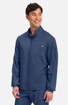 MDF Instruments CK-WW320-NAV-M Cherokee Workwear Revolution Men's Zip Front Scrub Jacket - Navy, M