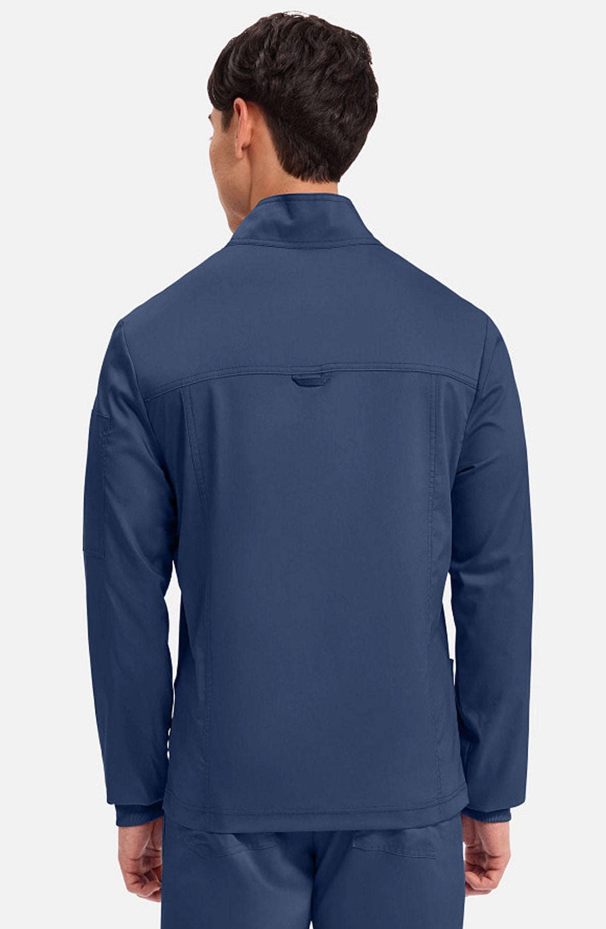MDF Instruments CK-WW320-NAV-S Cherokee Workwear Revolution Men's Zip Front Scrub Jacket - Navy, S