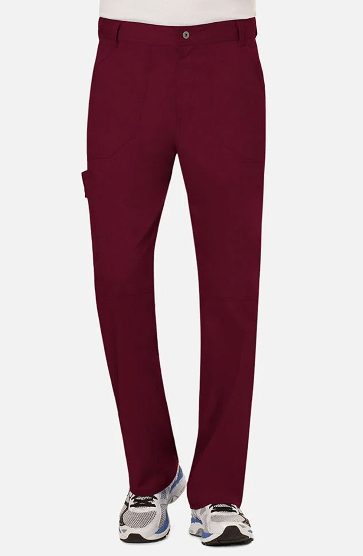MDF Instruments CK-WW140S-WIN-MS Cherokee Workwear Revolution Men's Cargo Scrub Pants - Wine, MS