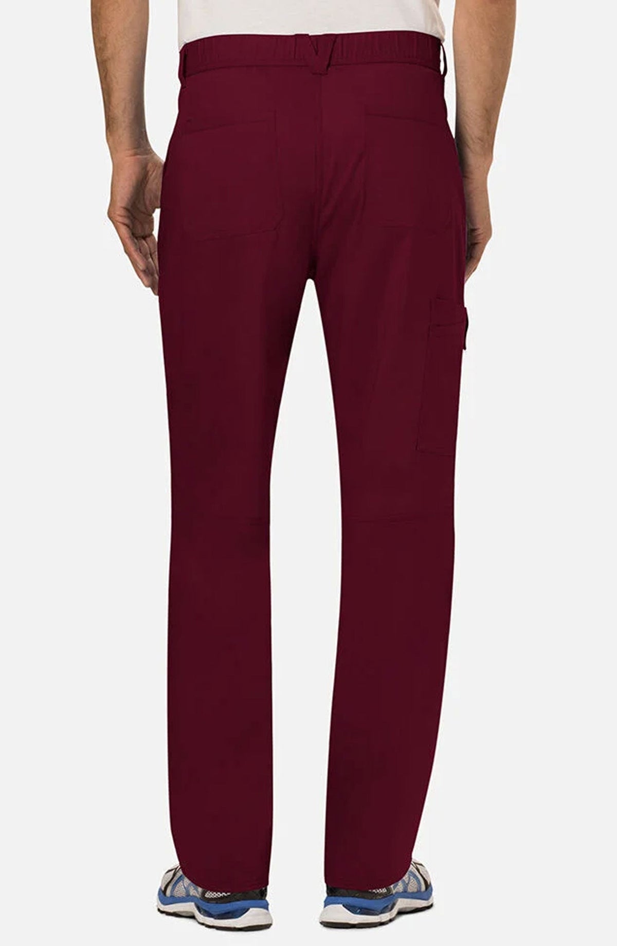 MDF Instruments CK-WW140S-WIN-MS Cherokee Workwear Revolution Men's Cargo Scrub Pants - Wine, MS