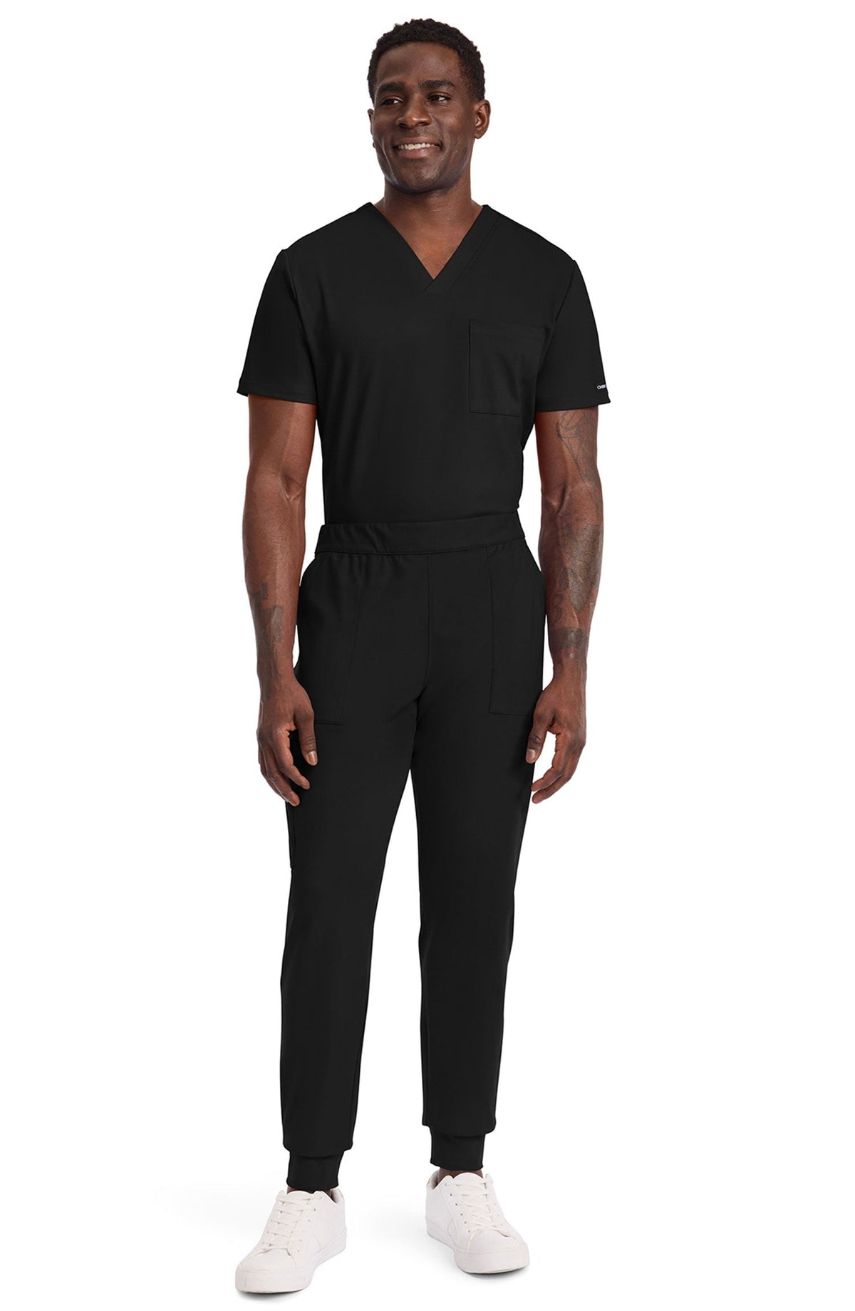 MDF Instruments CK-CK034-BLK-5XL Cherokee Achieve Men's Mid-Rise Jogger Pants - Black, 5XL