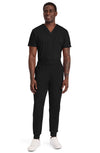 MDF Instruments CK-CK034-BLK-MS Cherokee Achieve Men's Mid-Rise Jogger Pants - Black, MS