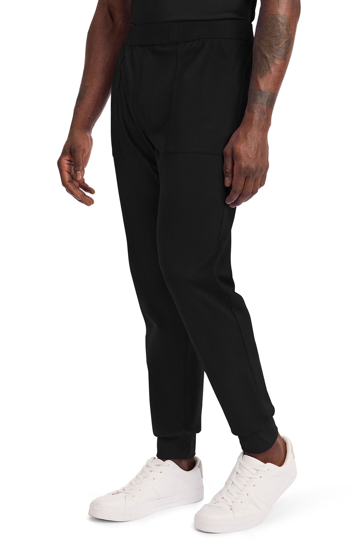 MDF Instruments CK-CK034-BLK-LS Cherokee Achieve Men's Mid-Rise Jogger Pants - Black, LS