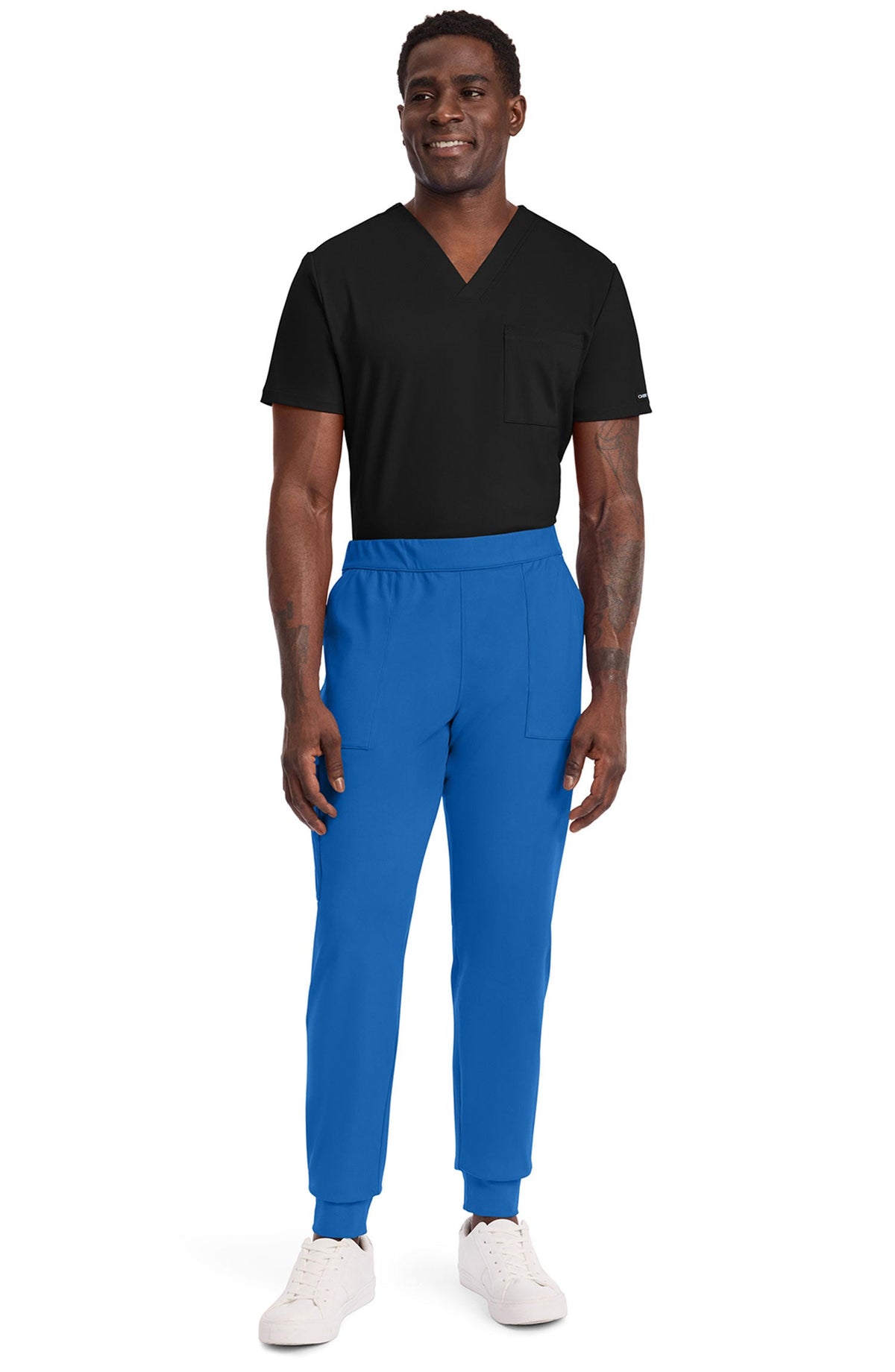 MDF Instruments CK-CK034-ROY-XLS Cherokee Achieve Men's Mid-Rise Jogger Pants - Royal Blue, XLS