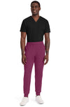 MDF Instruments CK-CK034-WIN-2XLS Cherokee Achieve Men's Mid-Rise Jogger Pants - Wine, 2XLS