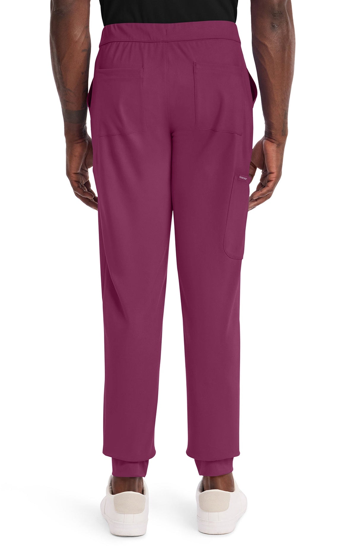 MDF Instruments CK-CK034-WIN-XLS Cherokee Achieve Men's Mid-Rise Jogger Pants - Wine, XLS