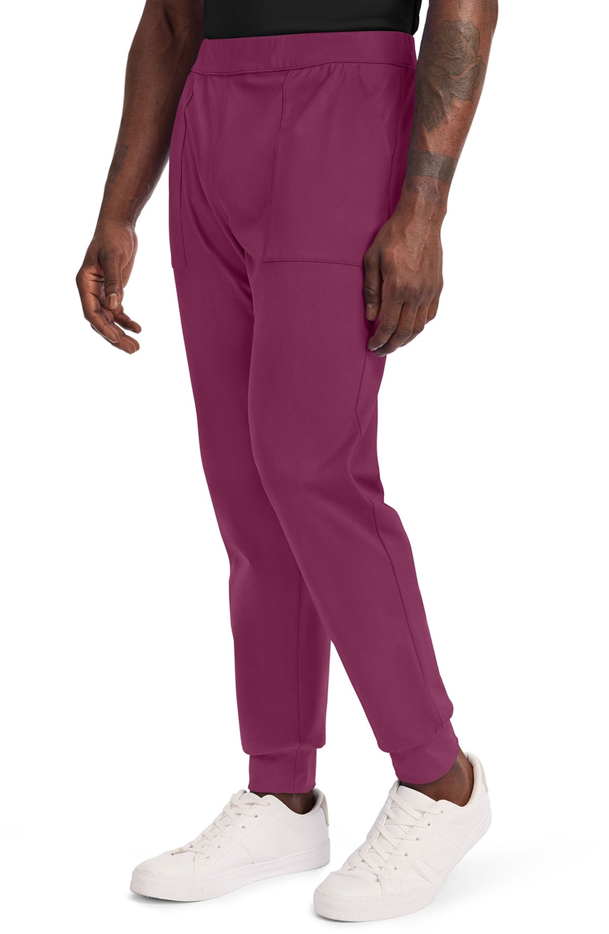 MDF Instruments CK-CK034-WIN-2XLS Cherokee Achieve Men's Mid-Rise Jogger Pants - Wine, 2XLS