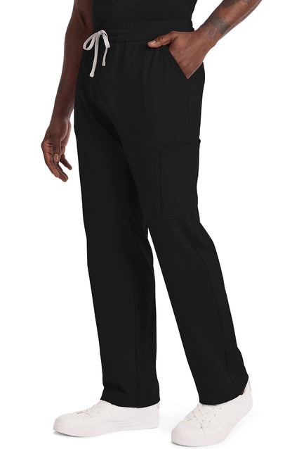 MDF Instruments CK-CK036-BLK-XS Cherokee Achieve Men's Mid-Rise Straight Leg Scrub Pants - Black, XS