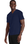 MDF Instruments CK-CK834-NAV-M Cherokee Achieve Men's Tuck-In V-Neck Scrub Top - Navy, M