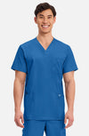 MDF Instruments CK-WW670-ROY-XL Cherokee Workwear Revolution Men's V-Neck Scrub Top - Royal Blue, XL