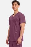 MDF Instruments CK-WW670-WIN-XS Cherokee Workwear Revolution Men's V-Neck Scrub Top - Wine, XS