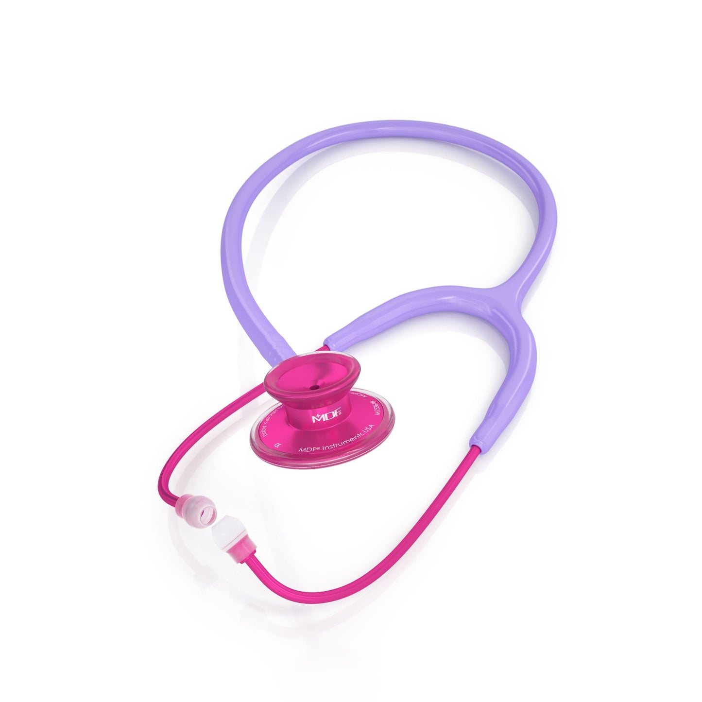 MDF Instruments MDF747XPPA07 Acoustica® Pink Stethoscope Pinkalloy and Cher
