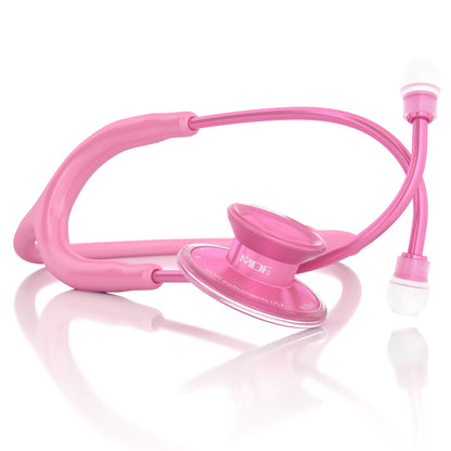 MDF Instruments MDF747XPPO01 Acoustica® Pink Stethoscope Pinkore and Cosmo
