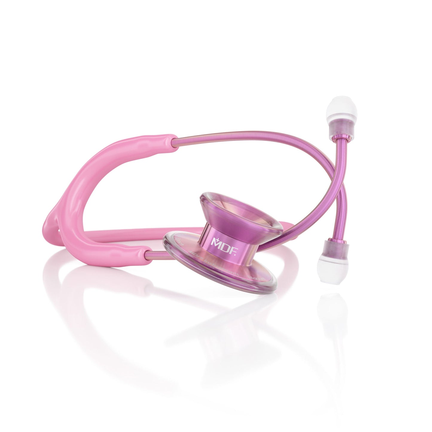 MDF Instruments MDF777TBL01 MD One® Epoch Titanium Adult Stethoscope - Light Pink/Blossom