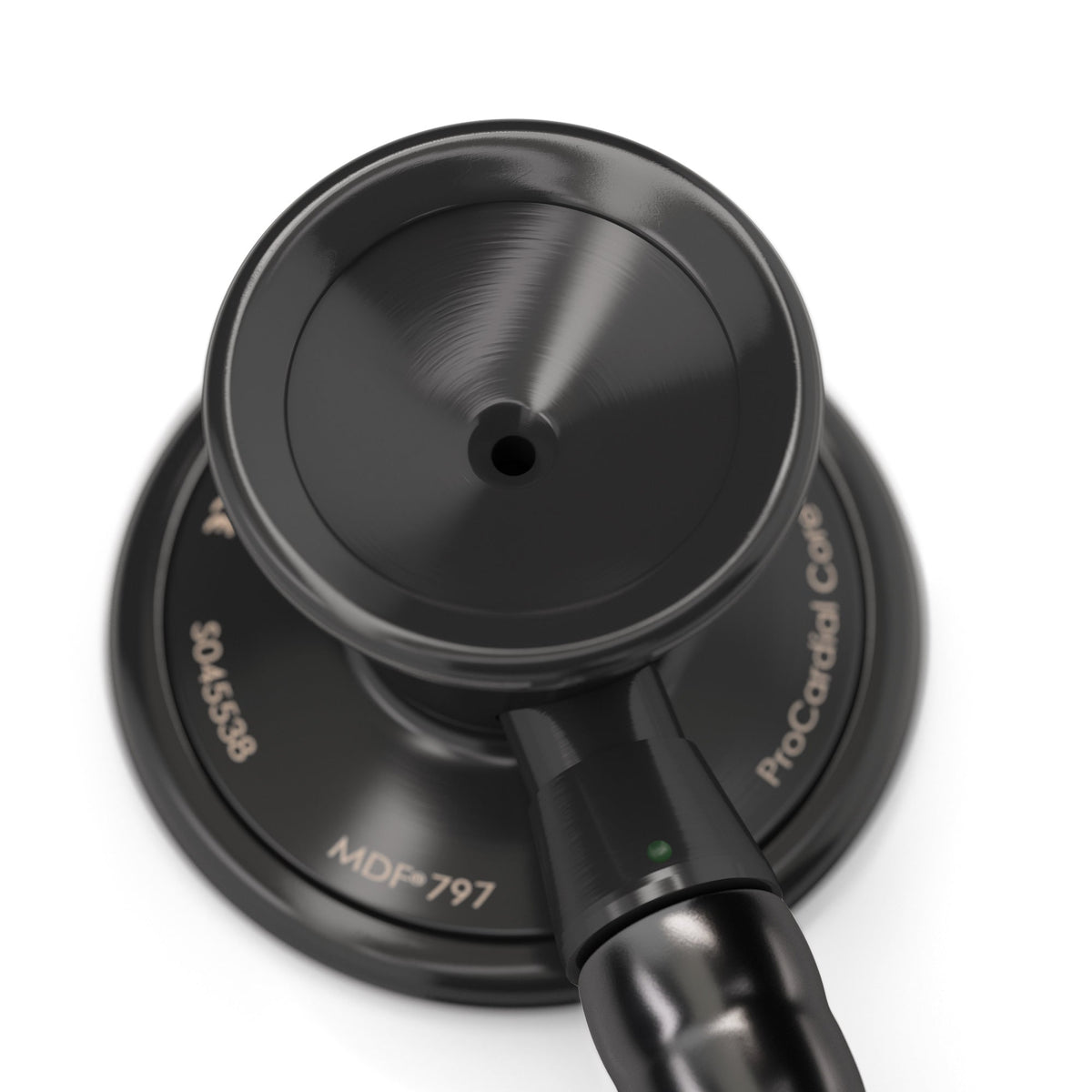 MDF Instruments MDF797BO ProCardial® Stainless Steel Cardiology Stethoscope - Black/BlackOut