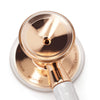 MDF Instruments MDF797RG29 ProCardial® Stainless Steel Cardiology Stethoscope - White/Rose Gold