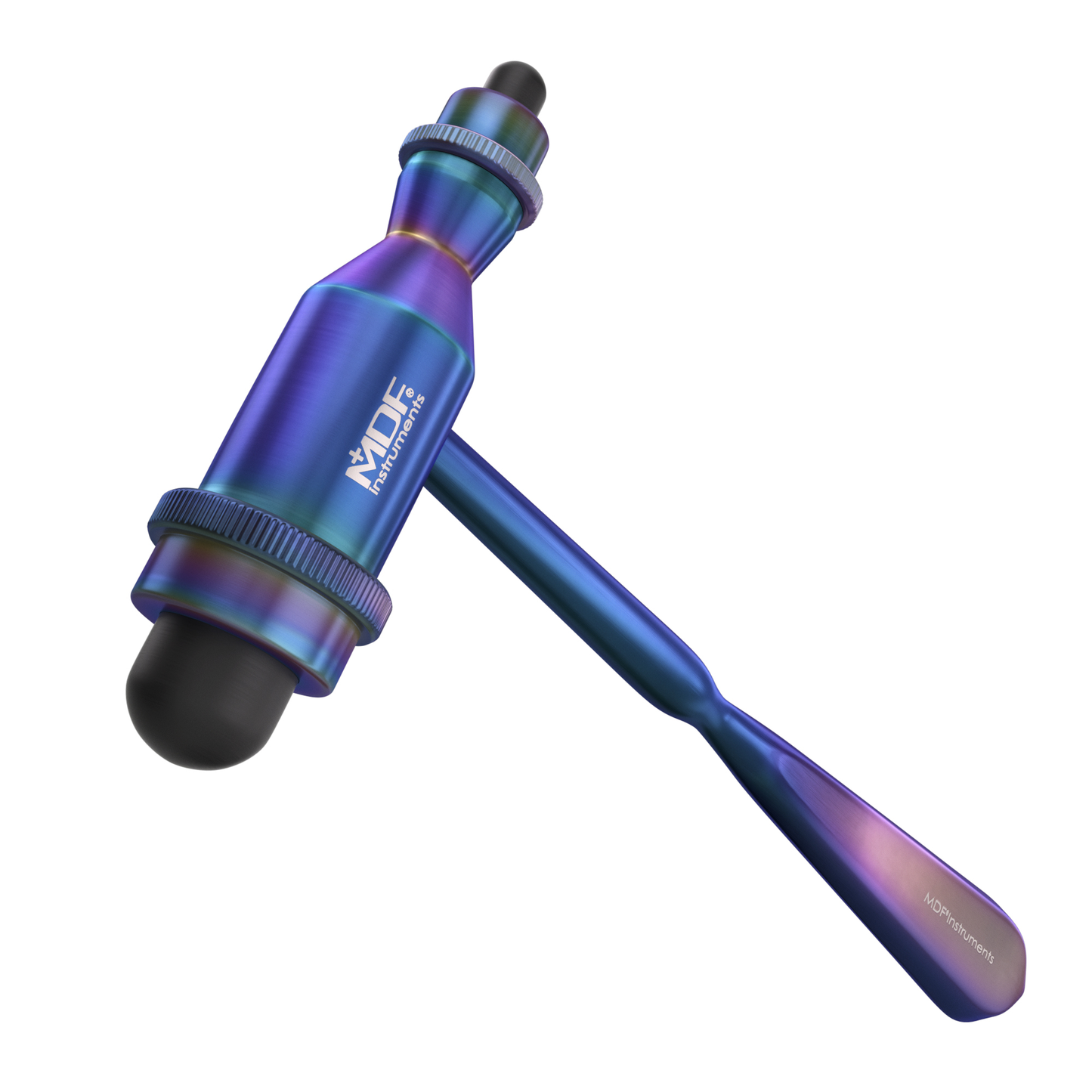 MDF Instruments MDF555KL11 Tromner Reflex Hammer with Pointed Tip - Kaleidoscope
