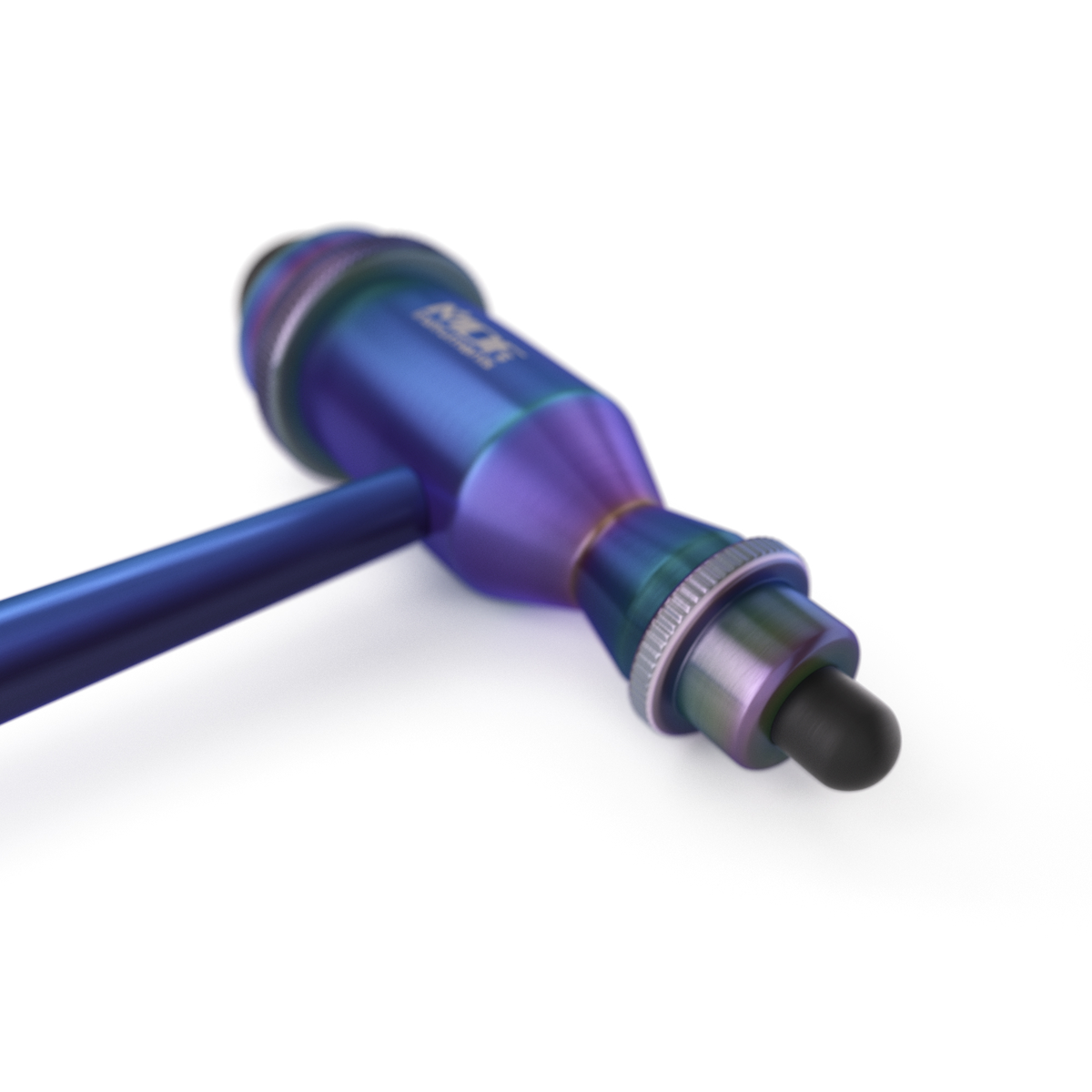 MDF Instruments MDF555KL11 Tromner Reflex Hammer with Pointed Tip - Kaleidoscope