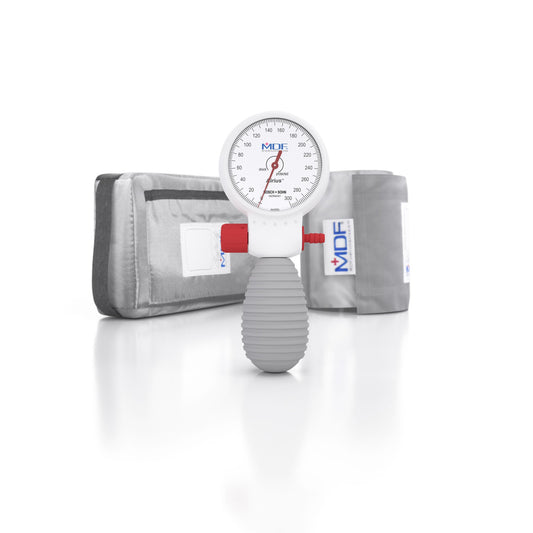MDF Instruments MDF848AR12 Airius® Palm Aneroid Sphygmomanometer - Grey