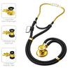 MDF Instruments MDF767K11 Sprague Rappaport Stethoscope - Black/Gold