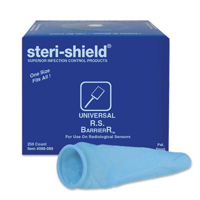 Steri-Shield 088-089 RS Barrier, Latex (Blue) 250 Pcs/Box