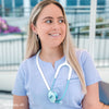 MDF Instruments MDF747XPAQ29 Acoustica® Stethoscope - White/Aqua
