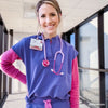 MDF Instruments MDF747XPPA07 Acoustica® Pink Stethoscope Pinkalloy and Cher