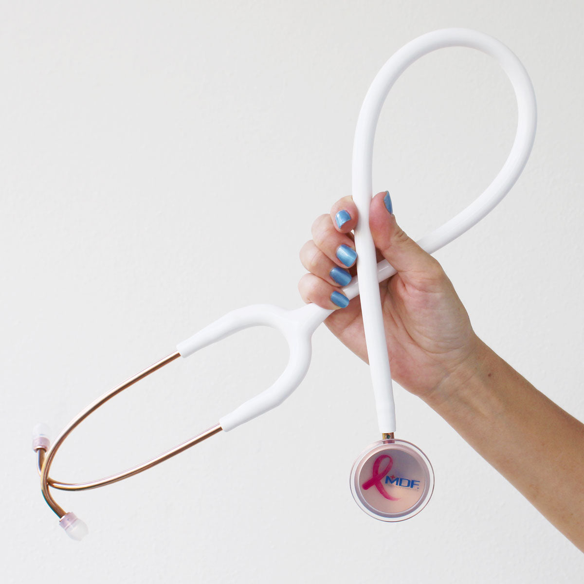 MDF Instruments MDF777RG29BC MD One® Adult Stethoscope - Breast Cancer Edition