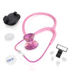 MDF Instruments MDF797TGL01BL ProCardial® Titanium Cardiology Stethoscope - Light Pink Glitter/Blossom