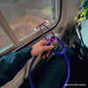 MDF Instruments MDF797TGL08KL ProCardial® Titanium Cardiology Stethoscope - Purple Glitter/Kaleidoscope