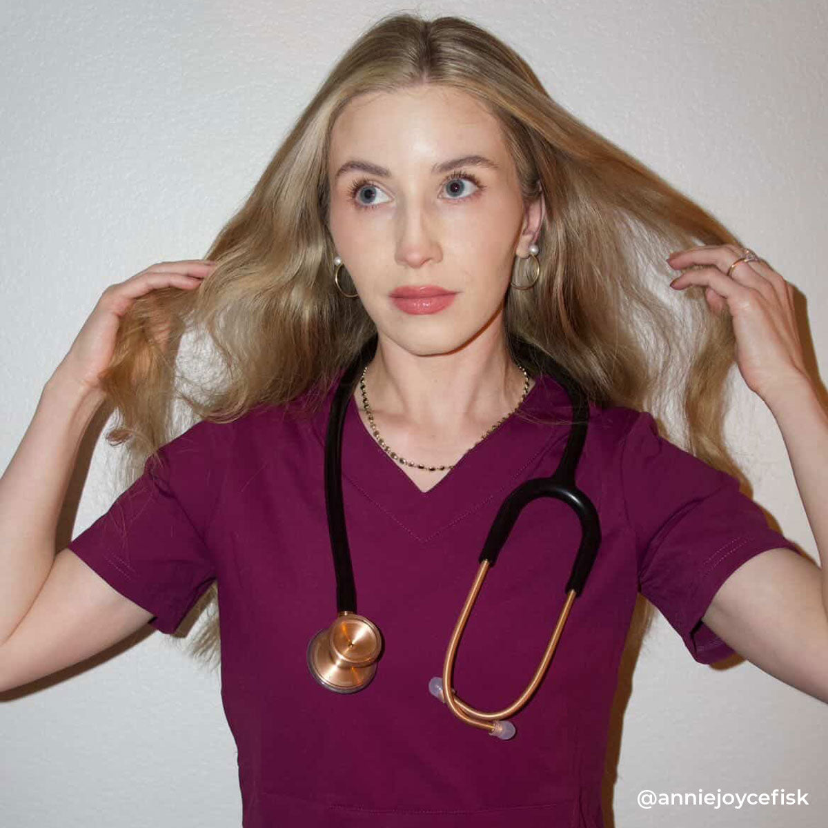 MDF Instruments MDF797TRG11 ProCardial® Titanium Cardiology Stethoscope - Black/Rose Gold