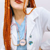 MDF Instruments MDF797TBMRG ProCardial® Titanium Cardiology Stethoscope - Baby Mermaid/Rose Gold
