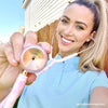 MDF Instruments MDF797TGMRG ProCardial® Titanium Cardiology Stethoscope - Georgia Pink Marble/Rose Gold